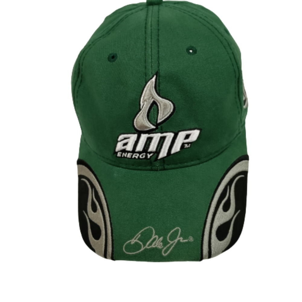 VTG Dale Earnhardt Jr #88 hat cap NASCAR Winners Circle Amp energy green/black